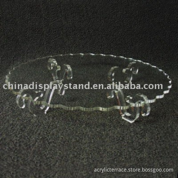 acrylic food display stand-food tray